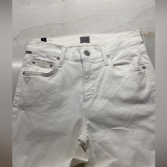 Citizens of Humanity White Rocket Crop High Rise Skinny size 25 - Picture 4 of 11